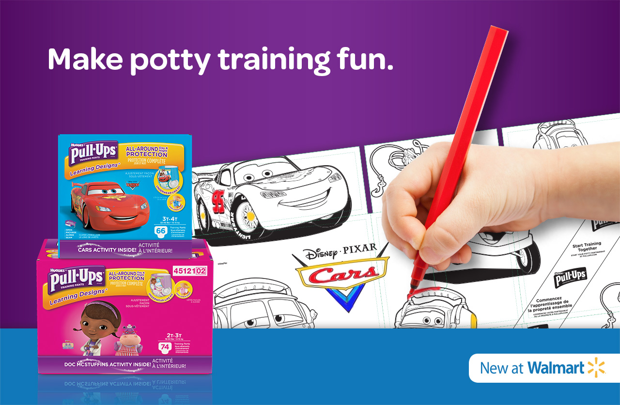 Make potty training fun.